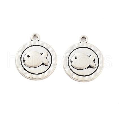 Rack Plating Alloy Pendant FIND-Q108-10AS-1