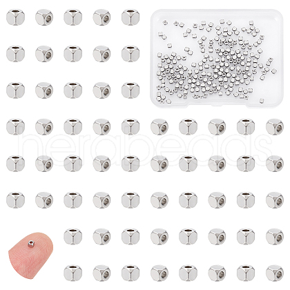 Unicraftale 200Pcs 201 Stainless Steel Beads FIND-UN0003-80-1