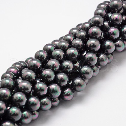 Shell Pearl Bead Strands BSHE-L025-05-12mm-1