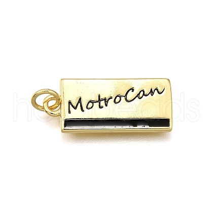 Rack Plating Brass Pendants KK-K401-70G-1