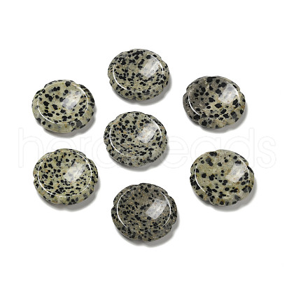 Mother's Day Gifts Natural Dalmatian Jasper Worry Stones G-E586-01S-1