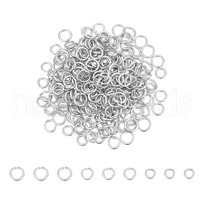 Unicraftale 304 Stainless Steel Jump Rings STAS-UN0006-01P-1
