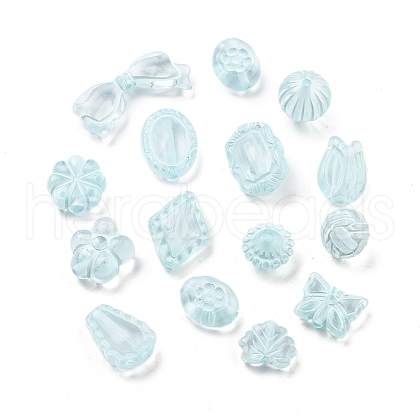 Transparent Acrylic Beads OACR-Q084-20F-1