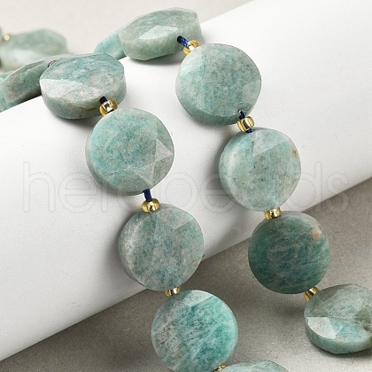 Natural Amazonite Beads Strands G-C116-A158-03-1