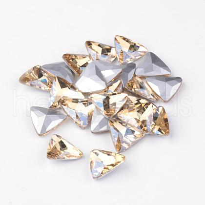 Glass Pointed Back Rhinestone RGLA-Q008-1-1