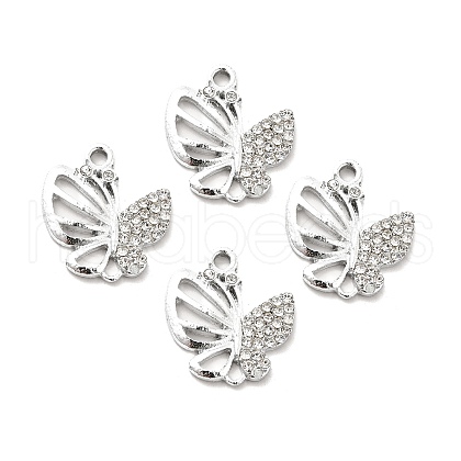 Alloy Rhinestone Pendants ALRI-C007-40P-1