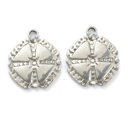 Non-Tarnish 304 Stainless Steel Pendants STAS-P279-60P-1