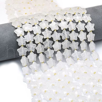 Natural Quartz Crystal Beads Strands G-P573-C03-01-1