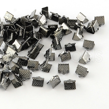 Iron Ribbon Crimp Ends X-IFIN-ZX025-B-1