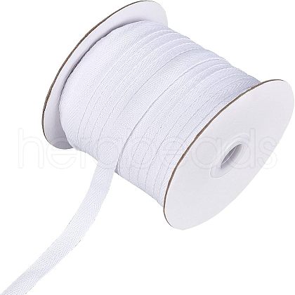 Cotton Twill Tape Ribbons OCOR-WH0058-35M-1