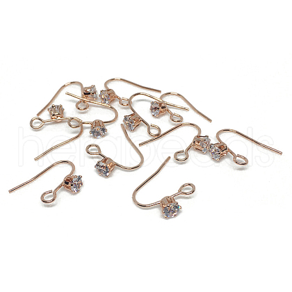 Brass Earring Hooks FIND-SZC0013-374-1