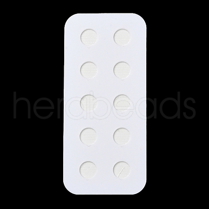 10-Hole Acrylic Pearl Display Board Loose Beads Paste Board ODIS-M006-01D-1