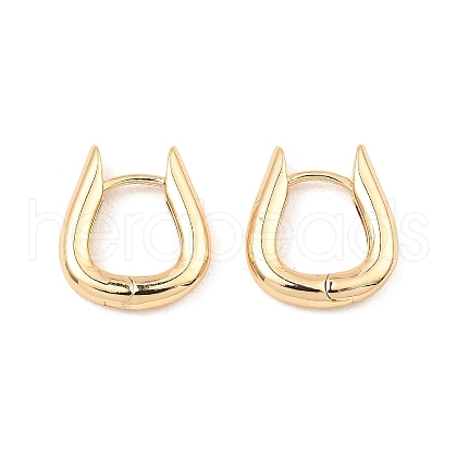 Brass Hoop Earrings EJEW-I289-23B-KCG-1
