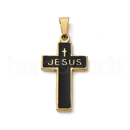201 Stainless Steel Pendants STAS-C130-01D-G-1