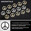 Unicraftale 20Pcs 2 Colors 201 Stainless Steel Pendants STAS-UN0032-02-5