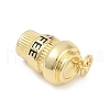 Mother's Day Brass Enamel Pendants KK-U062-01A-G-2