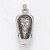304 Stainless Steel Pendants STAS-H435-109-2