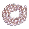 Natural Cultured Freshwater Pearl Beads Strands PEAR-N012-06W-4