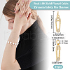 Beebeecraft Brass 14Pcs Micro Pave Cubic Zirconia Pendants ZIRC-BBC0001-60-2