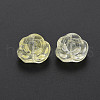 Transparent Baking Painted Glass Beads X-GLAA-S190-022-A09-3