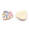 Printed Alloy Pendants ENAM-N056-209E-1