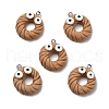 Opaque Resin Pendants RESI-D055-061P-1
