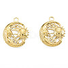 Ion Plating(IP) 201 Stainless Steel Pendants STAS-N098-231LG-3
