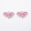 Alloy Enamel Pendants ENAM-19.5X19.5-1