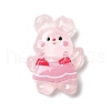 Translucent Resin Decoden Cabochons RESI-M039-02B-1