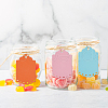 DELORIGIN 240Pcs 6 Colors Blank Hollow Paper Gift Tags Sets CDIS-DR0001-02-7