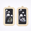 Epoxy Resin Pendants RESI-S365-67A-1