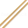 Round Beads Lariat Necklace for Girl Women NJEW-JN03709-5
