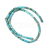 Dyed Natural Imperial Jasper Beads Strands G-H087-H01-01A-3