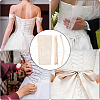 Gorgecraft 1 Set Women's Wedding Dress Zipper Replacement DIY-GF0007-46-3