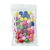 40Pcs 8 Colors Imitation Pearl Acrylic Beads OACR-FS0001-48-6