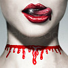 Halloween Horror Theme Resin Bloody Choker Necklaces FS-WGB7182-01-2
