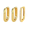 3 Pcs Elegant S925 Sterling Silver Oval Hoop Earrings UJ4417-1-4