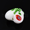 Handmade Bumpy Millefiori Glass Beads LAMP-N024-42F-2