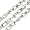 304 Stainless Steel Infinity Link Chains CHS-S012-07P-1