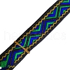 7M Ethnic Style Polyester Jacquard Triangle Ribbon PW-WG96346-12-1