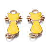 Alloy Enamel Pendants ENAM-S121-033-4