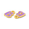 Alloy Enamel Pendants ENAM-P247-01MG-B-2