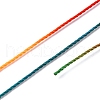 Segment Dyed Twisted Waxed Polyester Cord YC-C003-01E-3