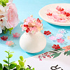  50Pcs 5 Colors Handmade Lampwork Beads LAMP-TA0001-22-7