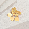 Bohemian Geometric Half Round Pins KC3009-5