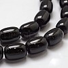 Natural & Dyed Black Onyx Beads Strands X-G-A162A-B01-3