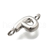 Brass Connector Charms KK-P295-01P-P-2
