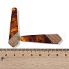Resin & Wood Pendants WOOD-F015-05A-3