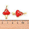 Brass Micro Pave Cubic Zirconia Pendants KK-N257-74B-G-3