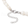 Natural Cultured Freshwater Pearl Rice Beaded Necklaces for Women NJEW-JN05337-02-5